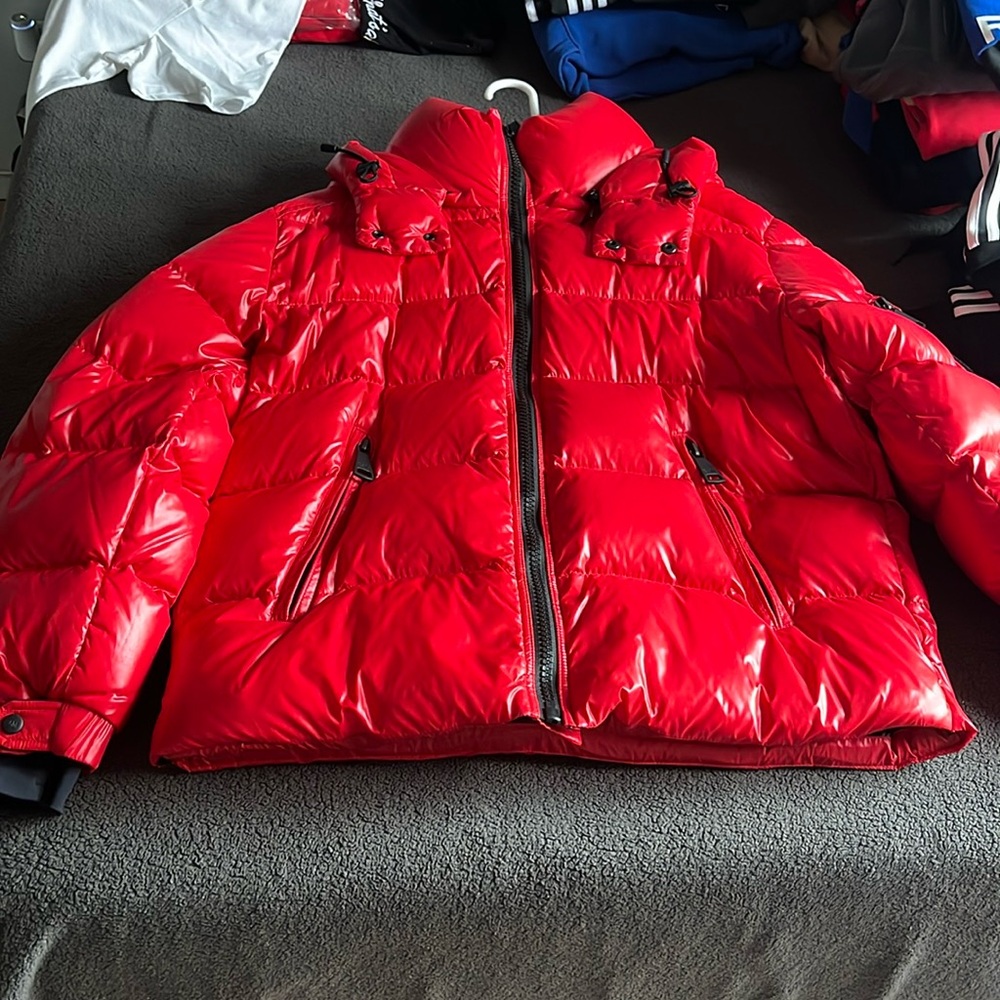 Sam glacier coat Red